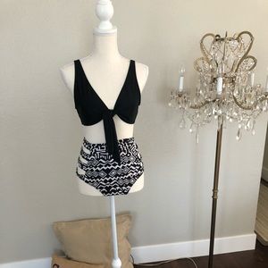 High Waisted Bikini Cupshe Swim